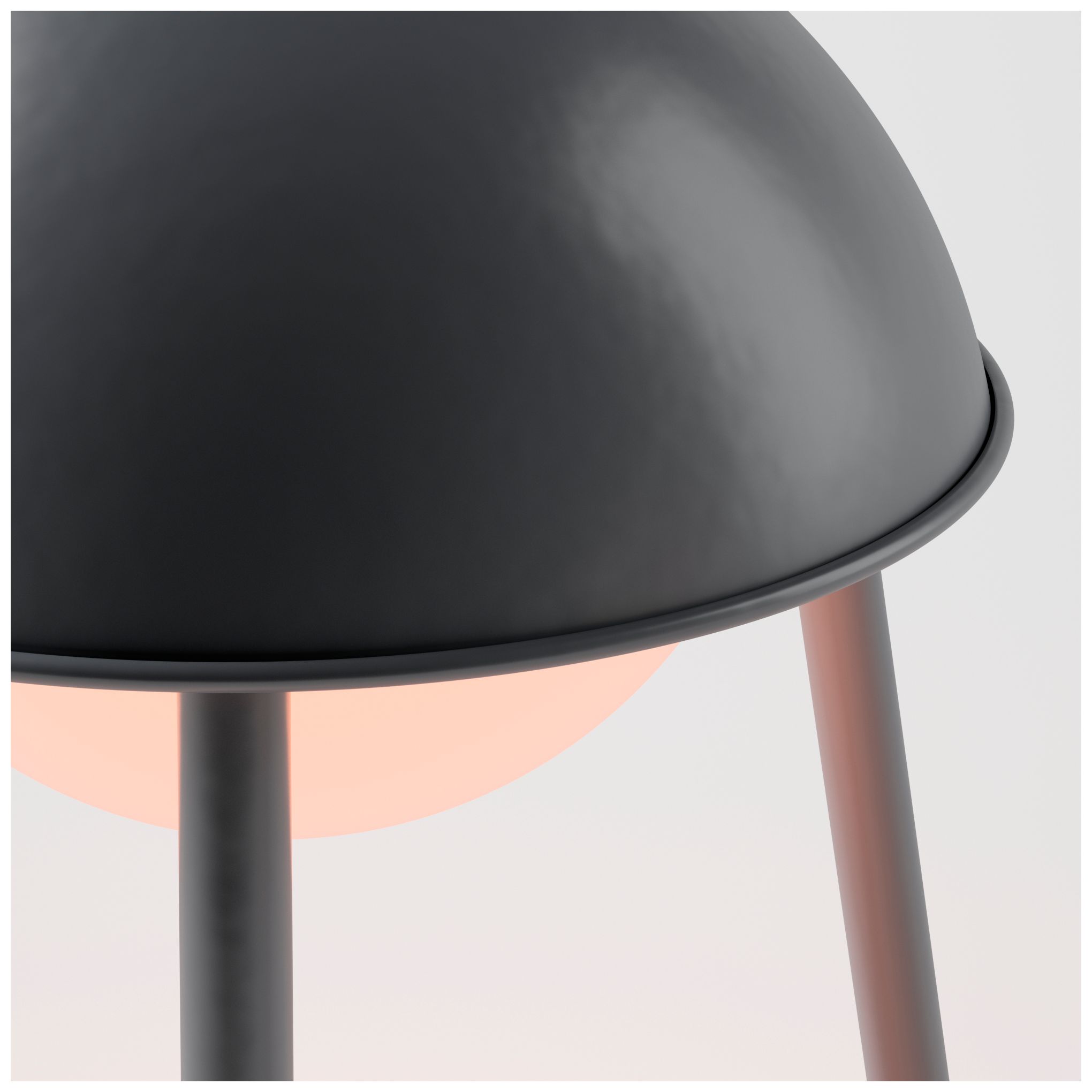 Image 7 Kibun Cordless Table Lamp Helmet Iron more views