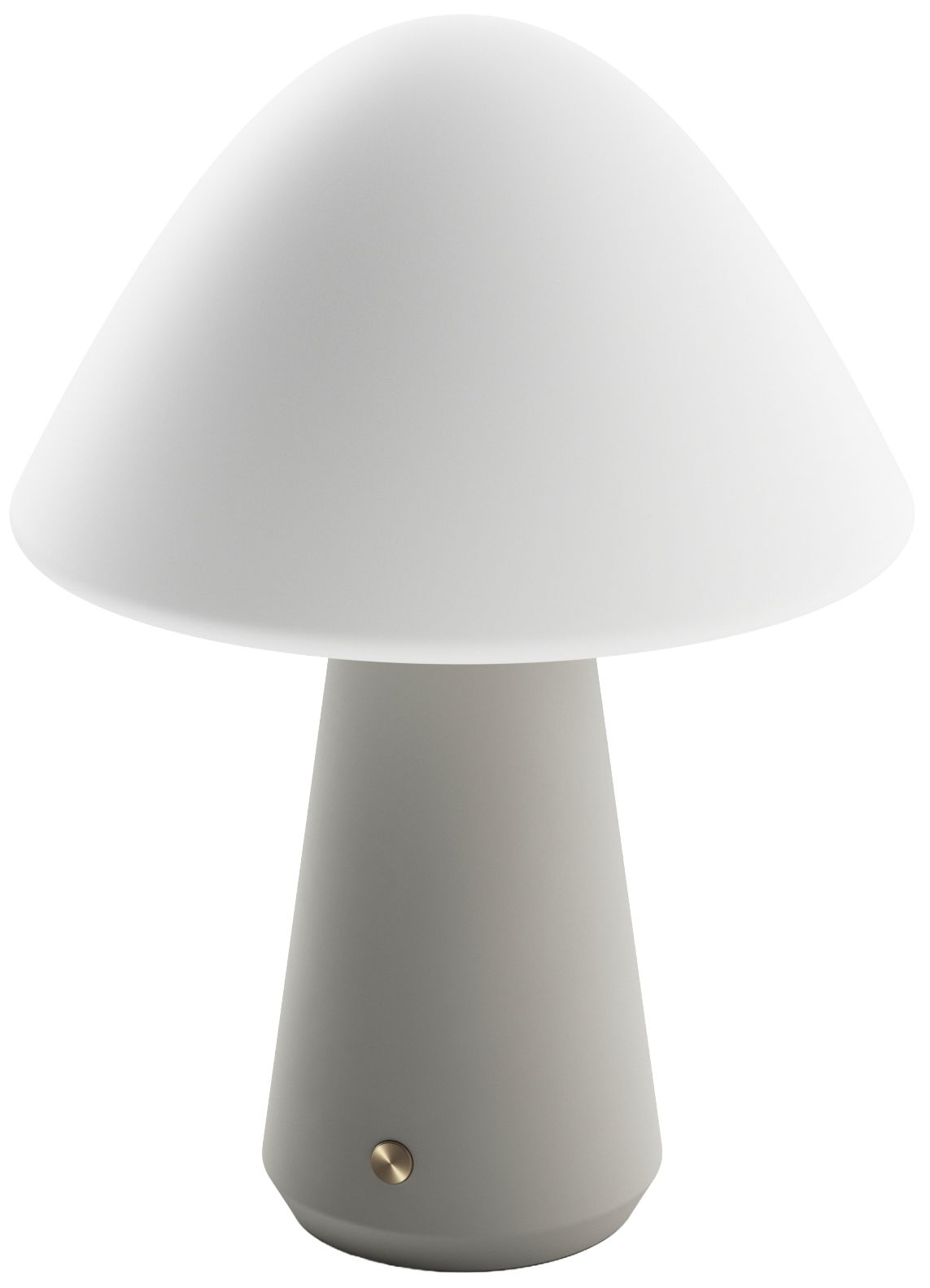 Kibun Cordless Table Lamp Mushroom Gray