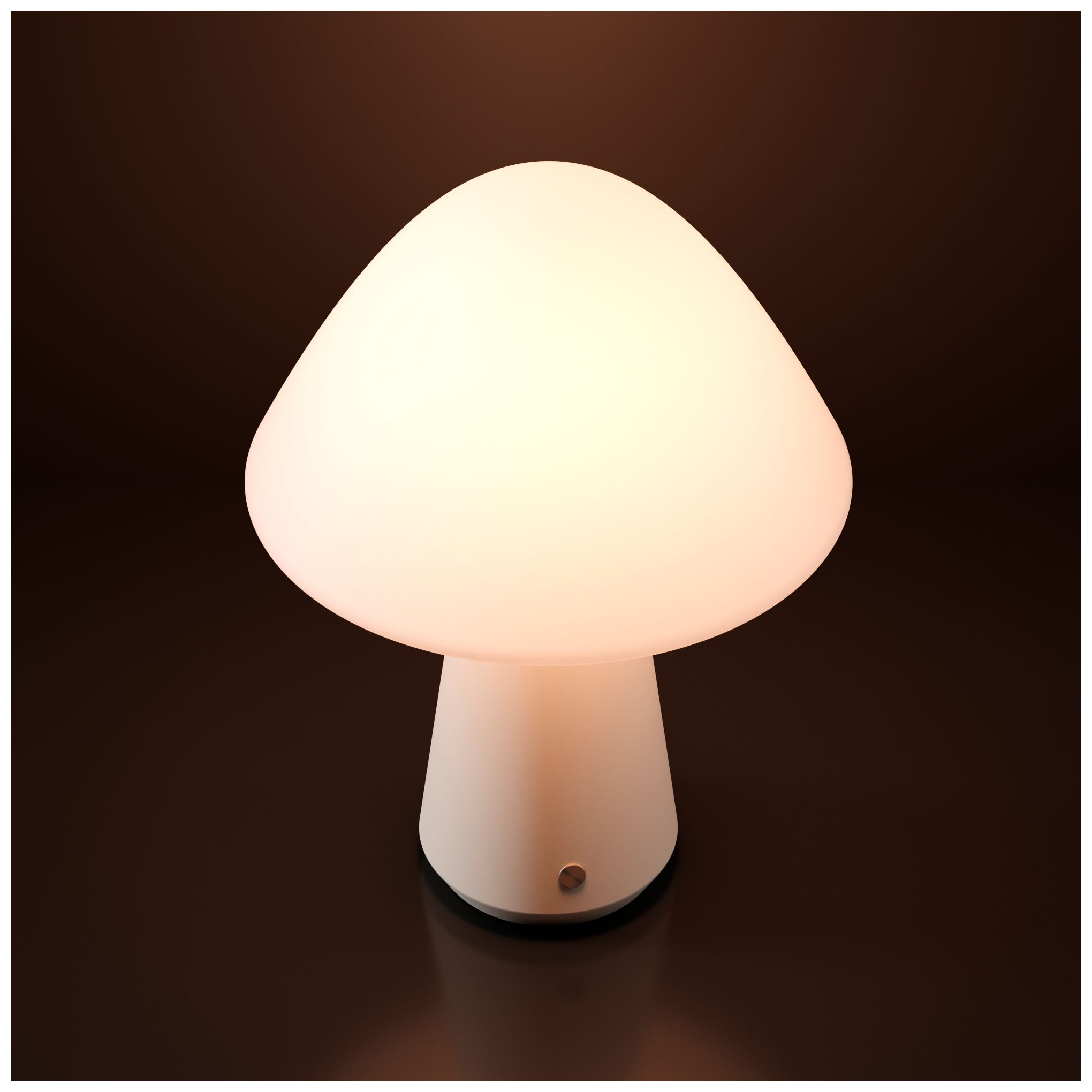 Image 6 Kibun Cordless Table Lamp Mushroom Off White more views