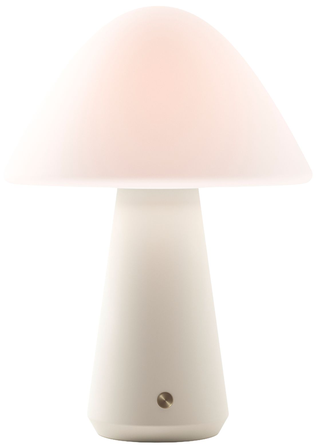 Kibun Cordless Table Lamp Mushroom Off White