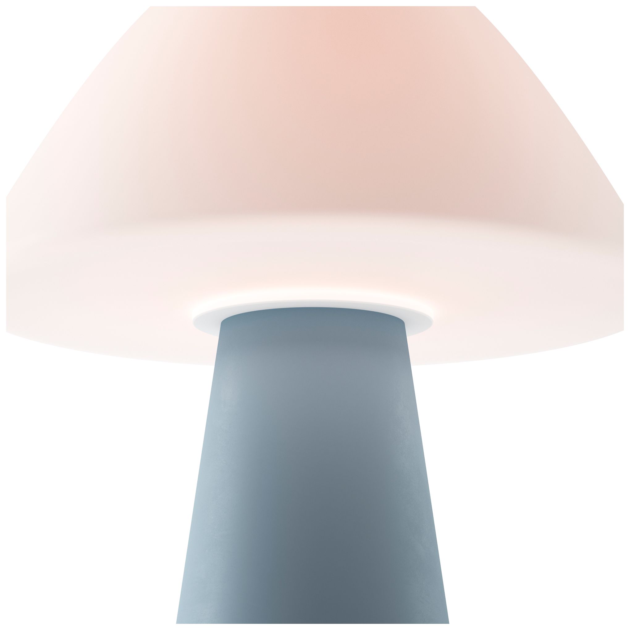 Image 4 Kibun Cordless Table Lamp Mushroom Stone Blue more views