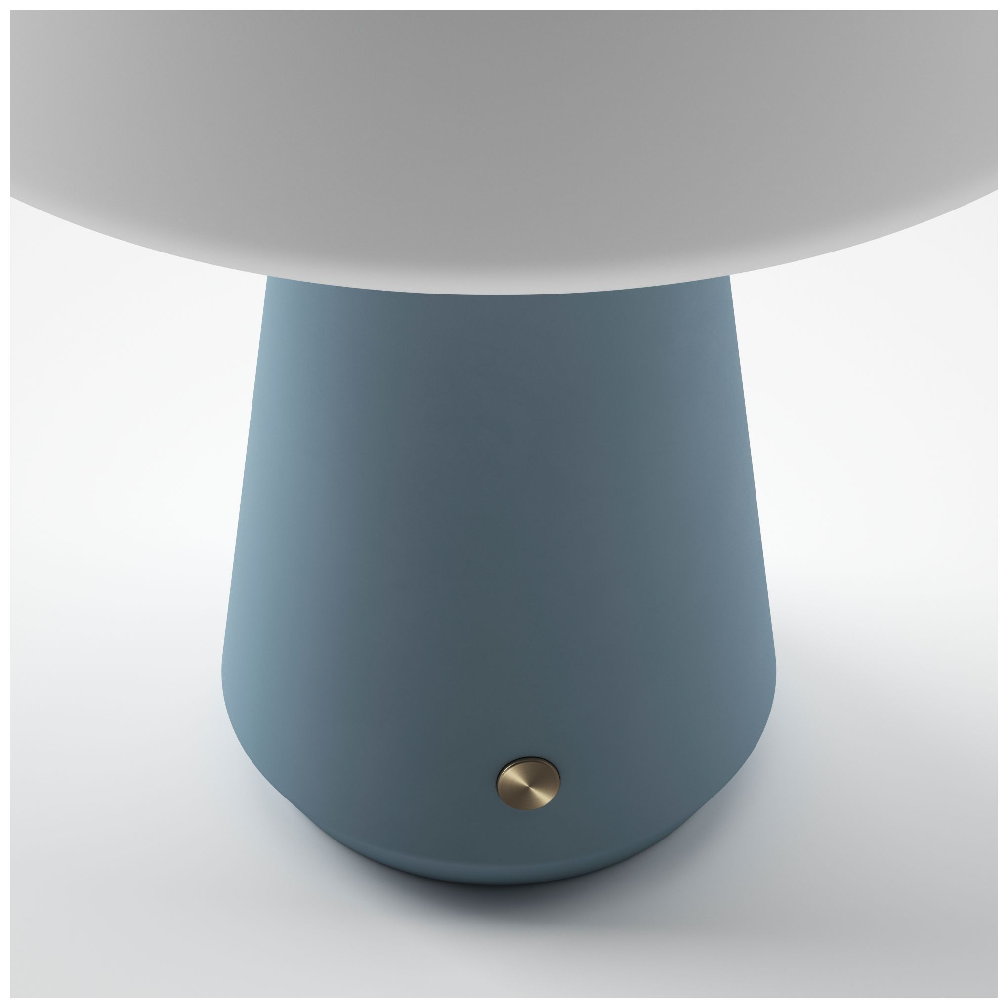 Image 7 Kibun Cordless Table Lamp Mushroom Stone Blue more views