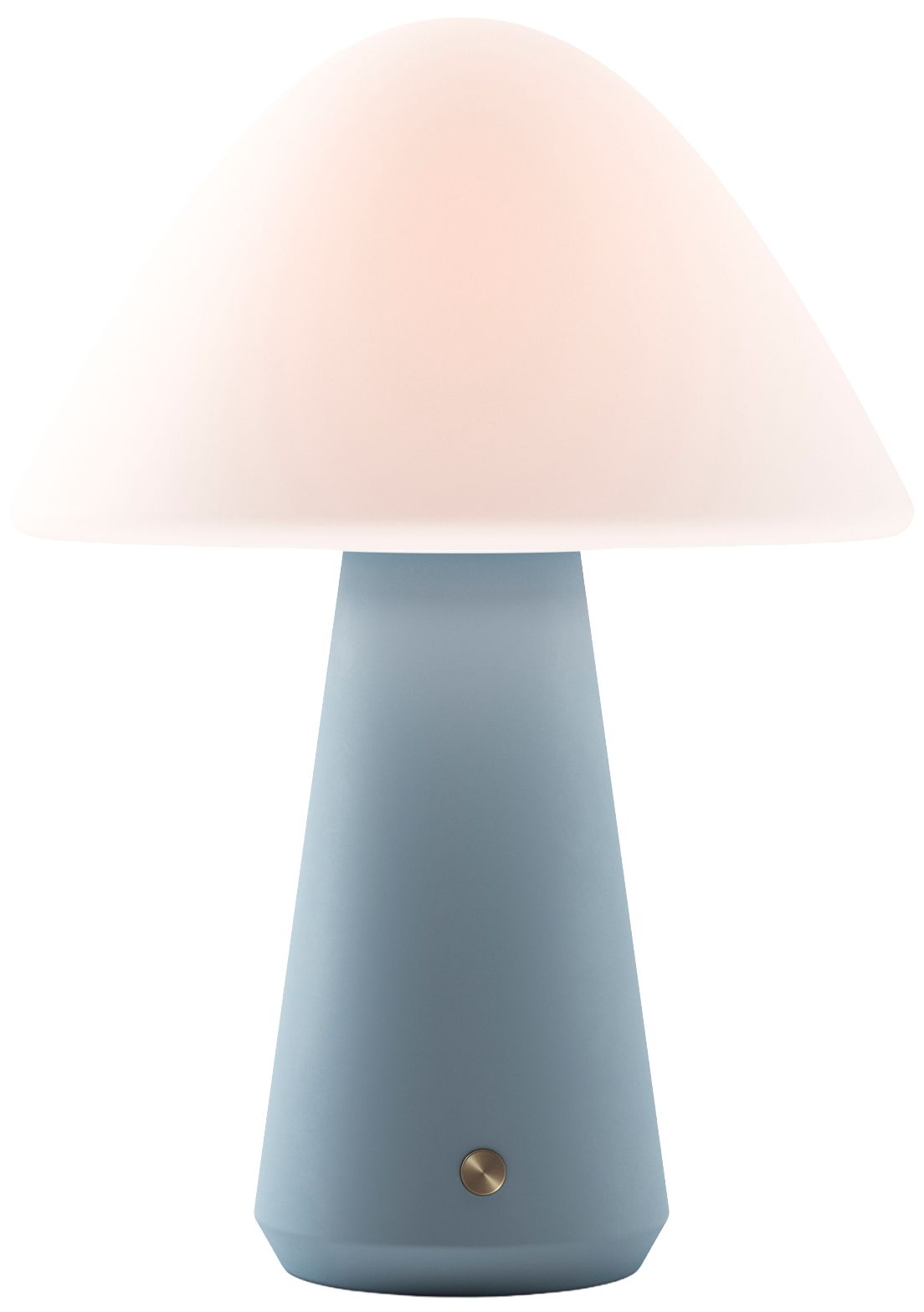 Kibun Cordless Table Lamp Mushroom Stone Blue