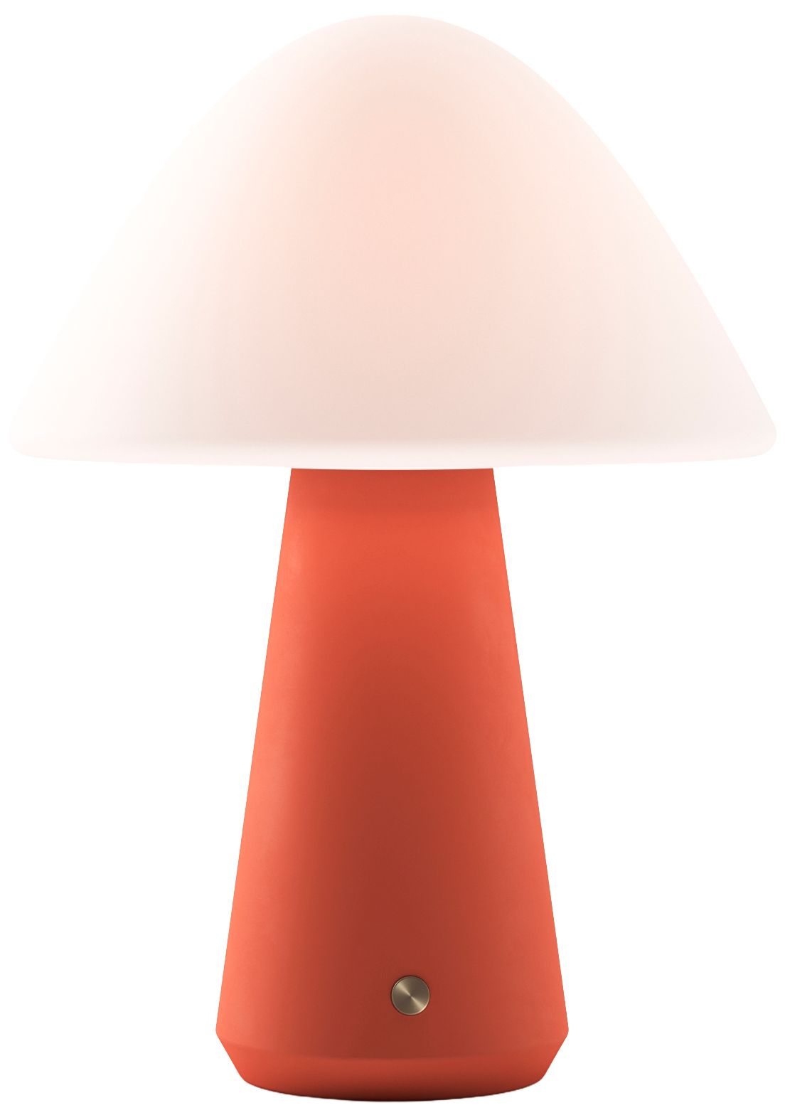 Kibun Cordless Table Lamp Mushroom Terracotta