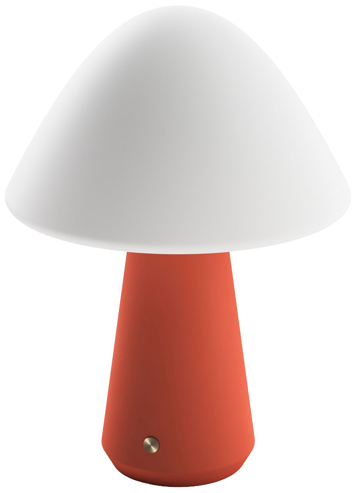 Kibun Cordless Table Lamp Mushroom Terracotta