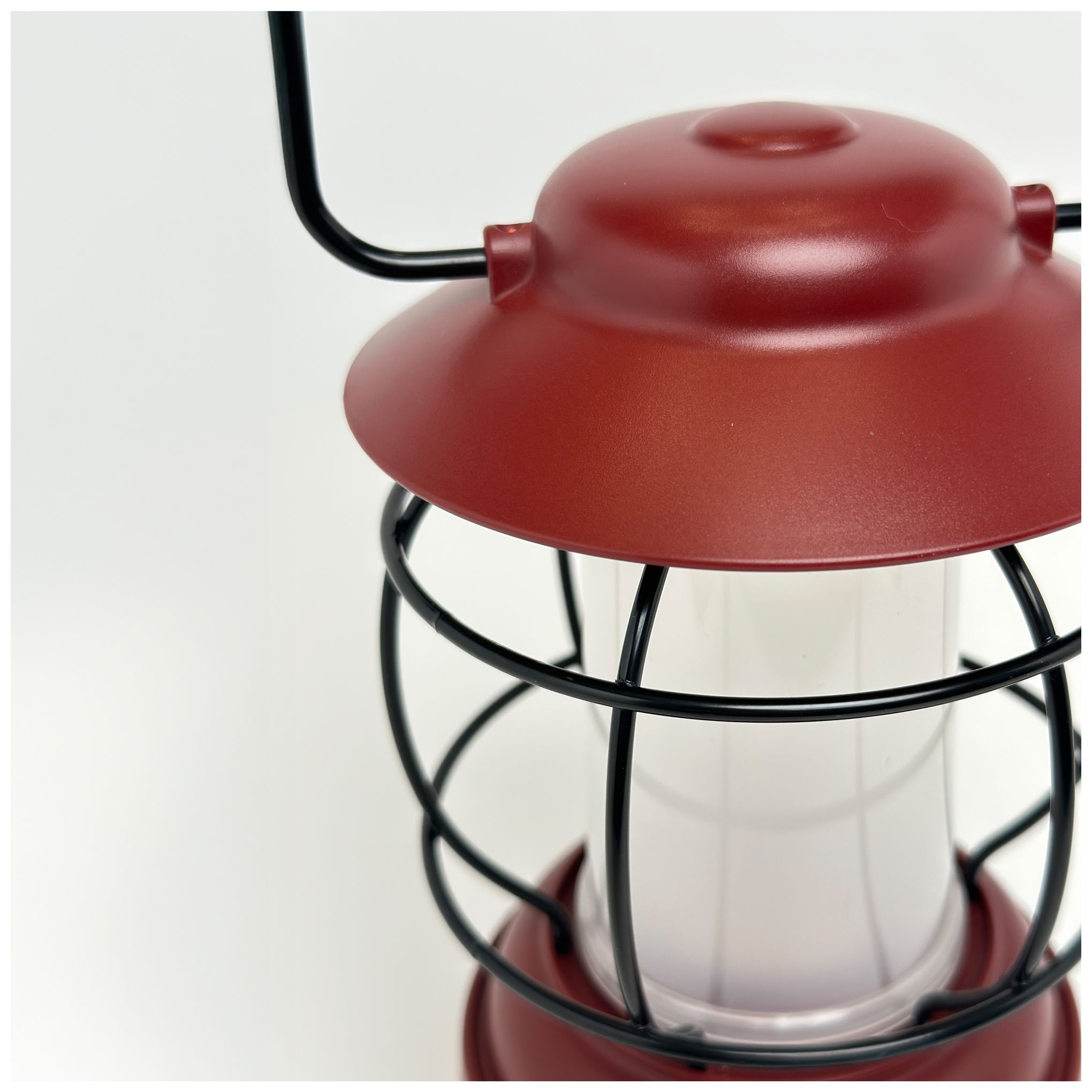 Kibun Cordless Table Lamp Smores Rust Red