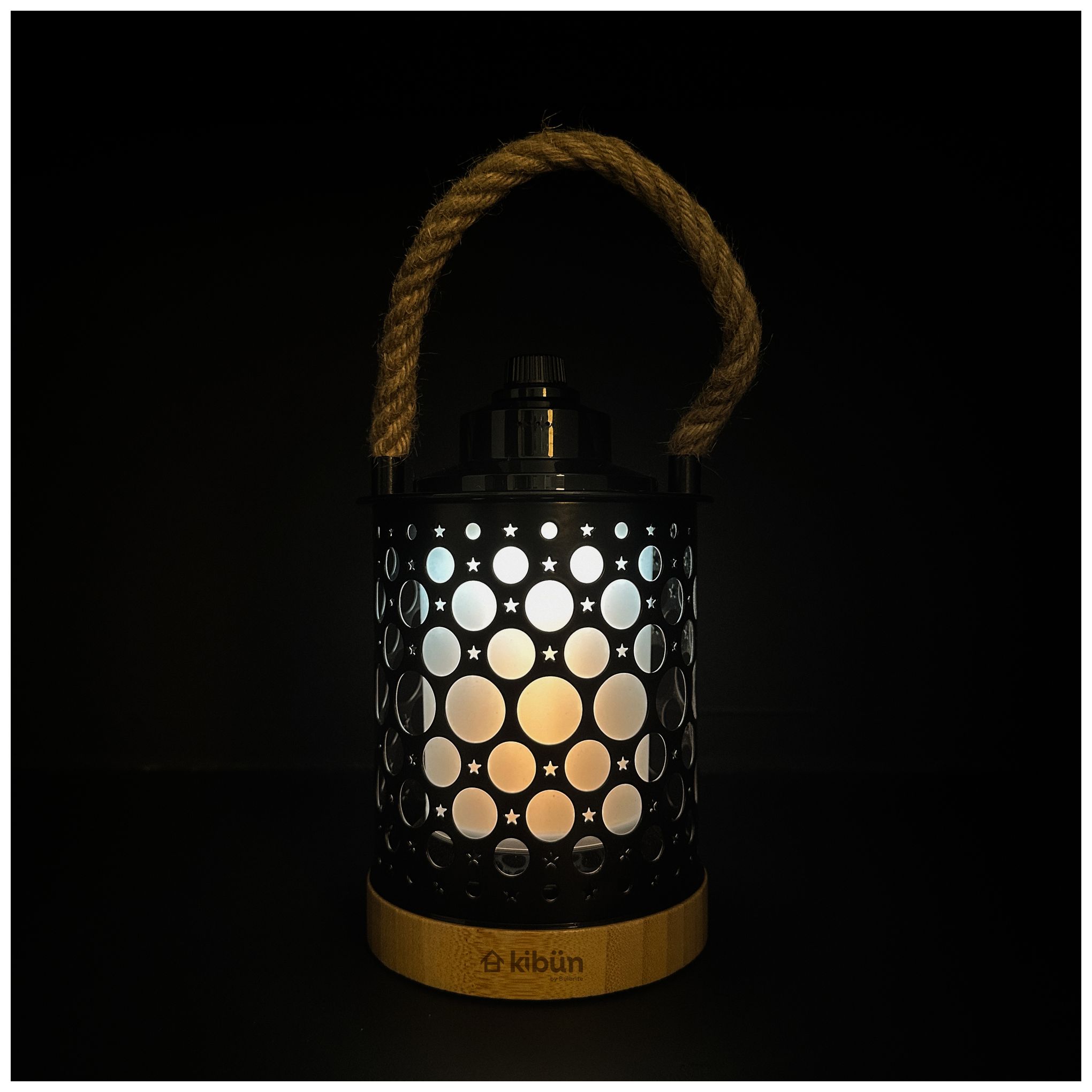 Image 2 Kibun Cordless Table Lamp Stargaze Black more views