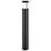 Kichler 12 Volt 2700K LED 24" Round Bollards in Textured Black