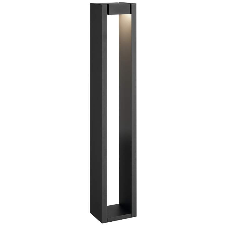 Image 1 Kichler 12 Volt 2700K LED 25.4" Aimed Bollard in Textured Black