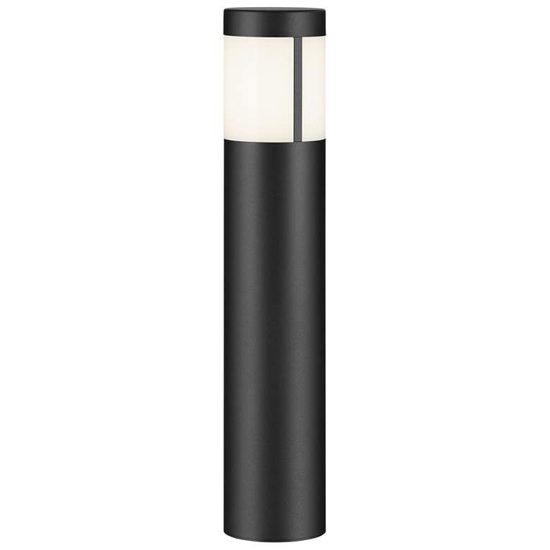 Image 1 Kichler 12 Volt 3000K LED 15.2" Round Bollards in Textured Black