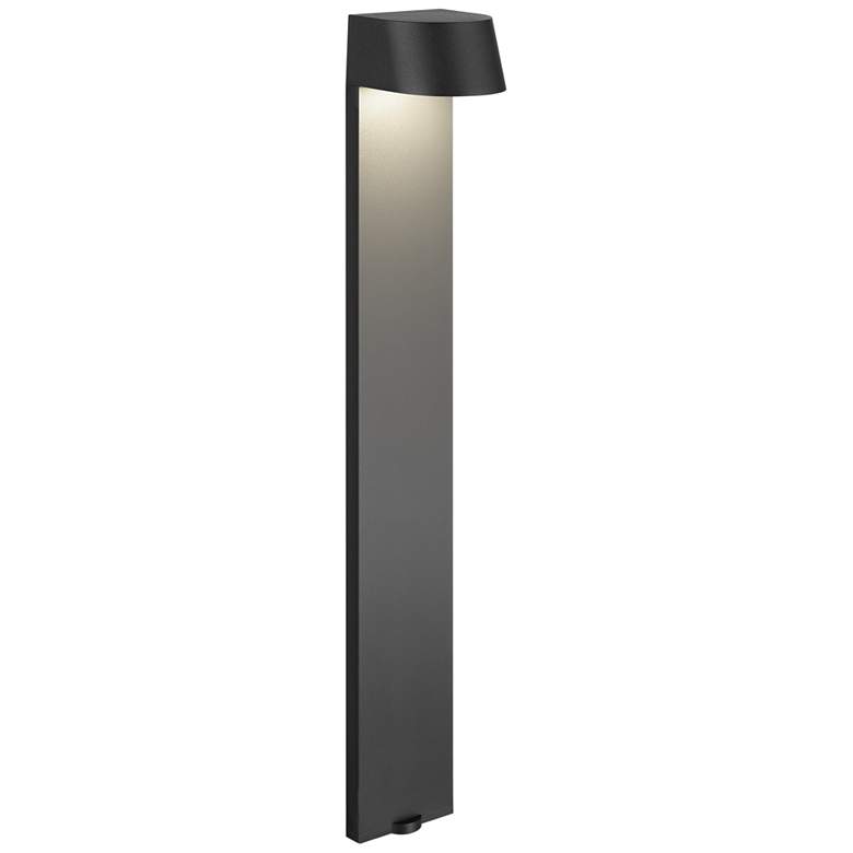 Image 1 Kichler 12 Volt 3000K LED 23.6" Flared Top Path Light in Textured Black