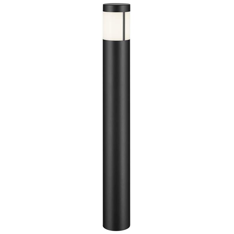 Image 1 Kichler 12 Volt 3000K LED 24" Round Bollards in Textured Black