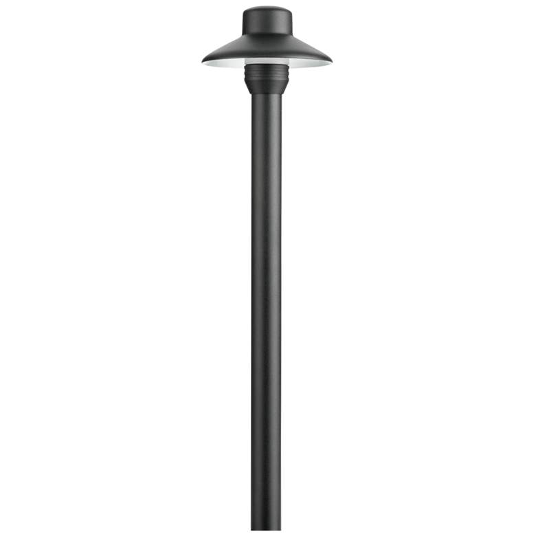 Image 1 Kichler 12V Brass 3" Dome Small Hat Path Light in Black Brass ( Drop-In)