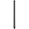 Kichler 18" Male Female Riser in Black Brass