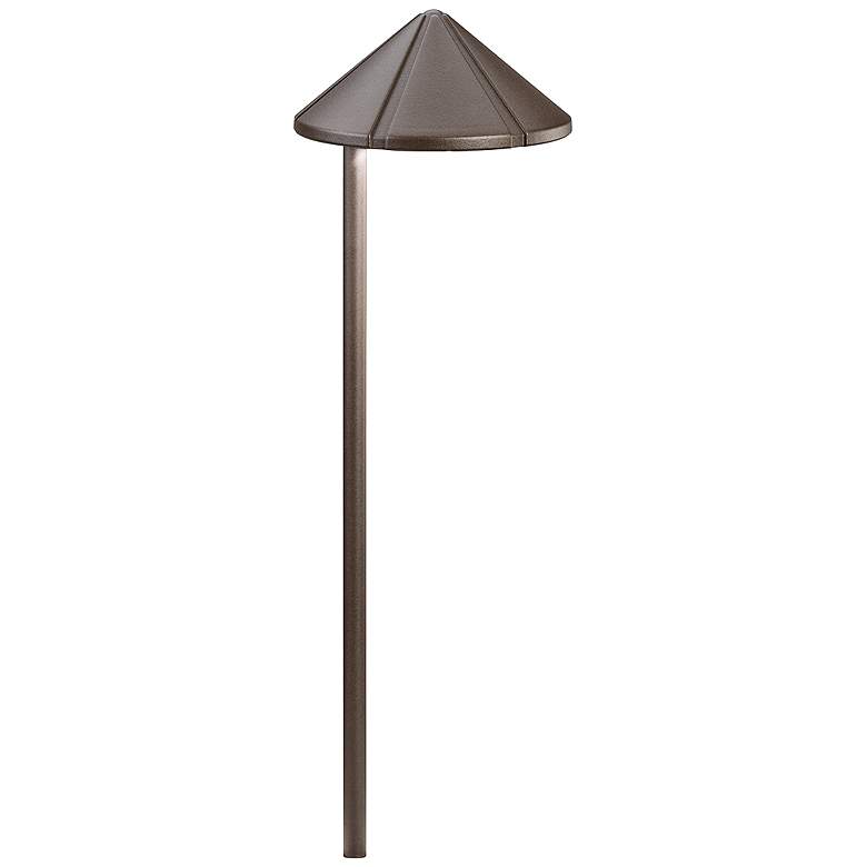 Image 2 Kichler 20 inch High 2700K LED Bronze Side-Mount Path Light