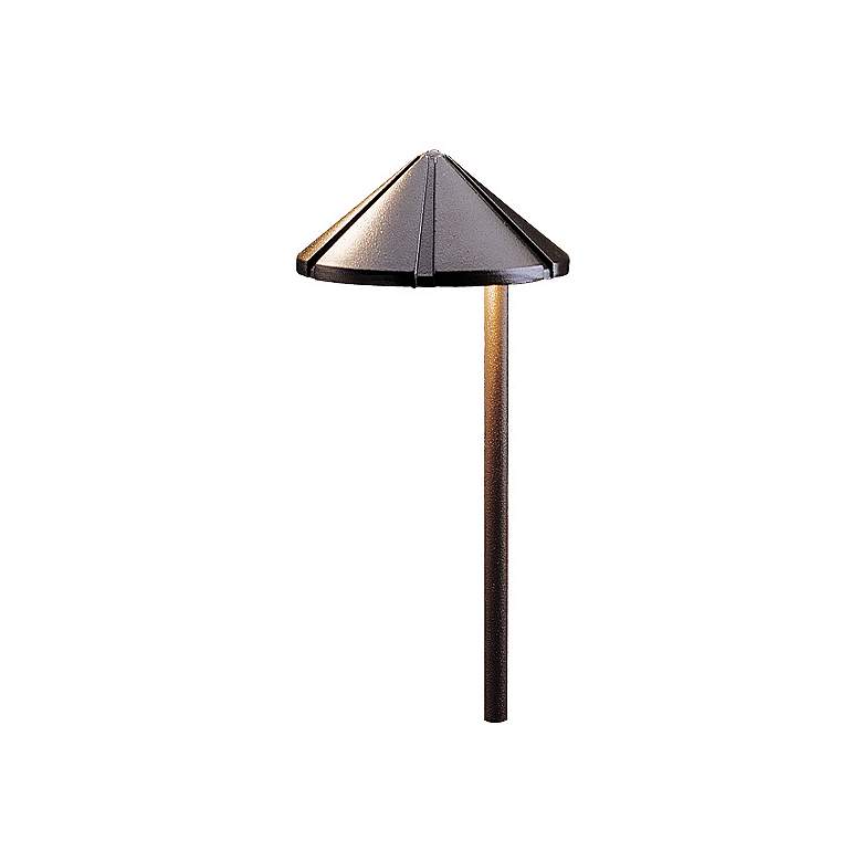 Image 2 Kichler 20" High Bronze Finish Cone Low Voltage Landscape Light