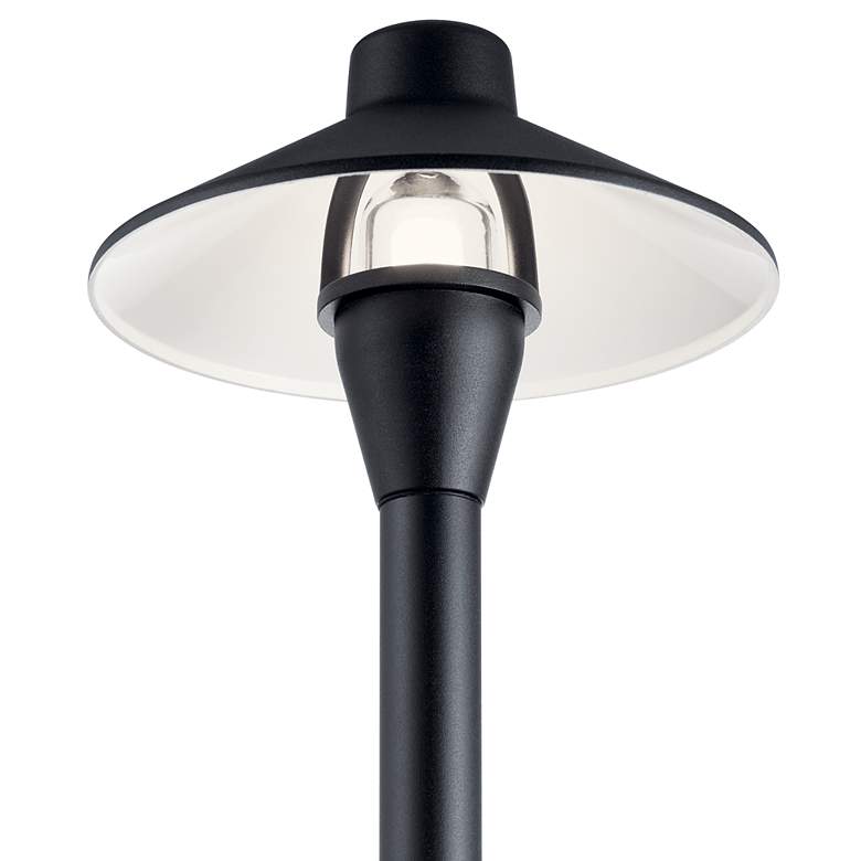 Image 2 Kichler 21" High Textured Black Traditional Path Light more views