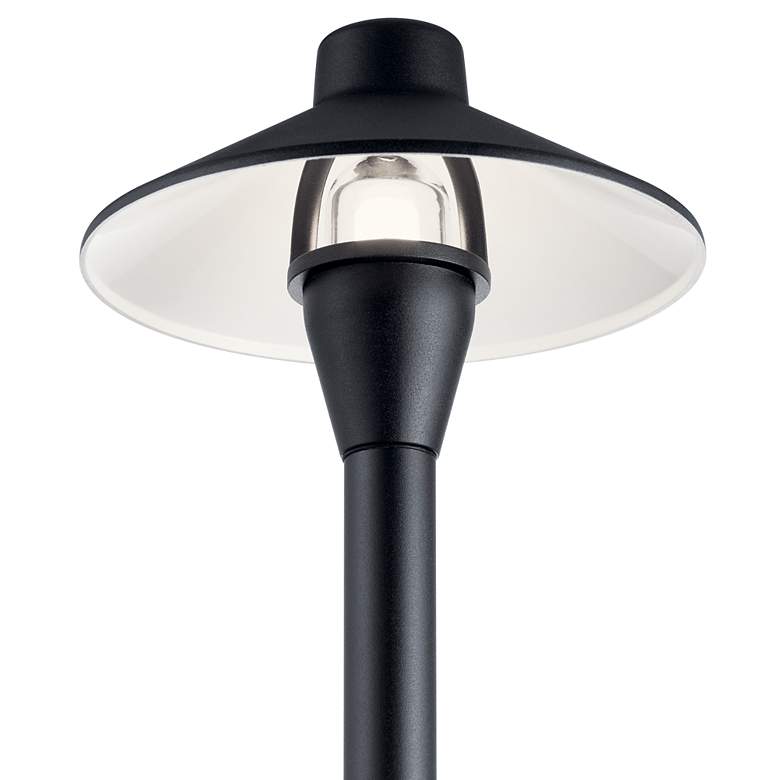 Image 3 Kichler 21" High Textured Black Traditional Path Light more views