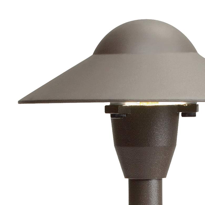 Image 2 Kichler 21 inchH Dome Architectural Bronze Landscape Path Light more views