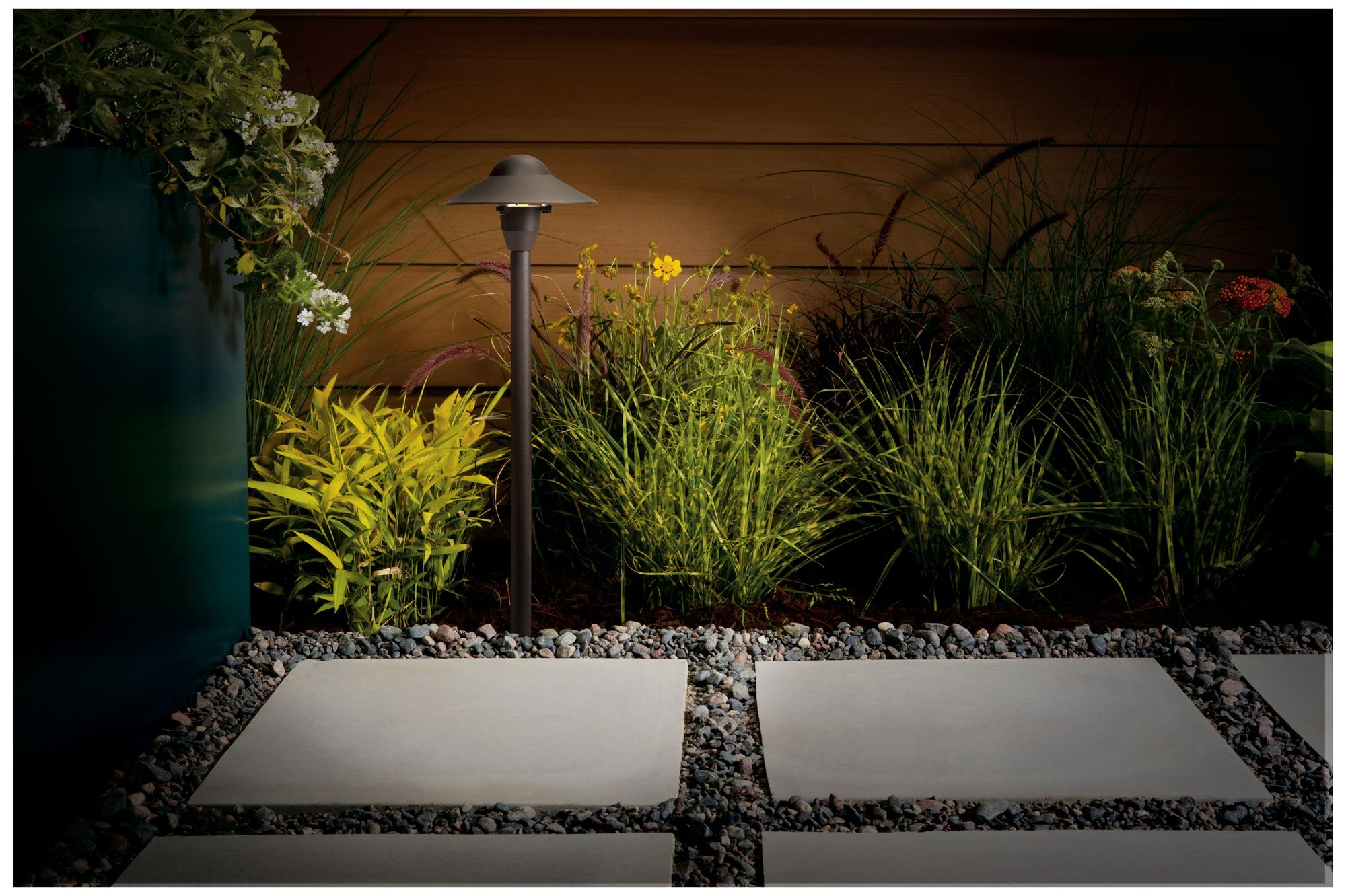 Image 6 Kichler 21"H Dome Architectural Bronze Landscape Path Light more views