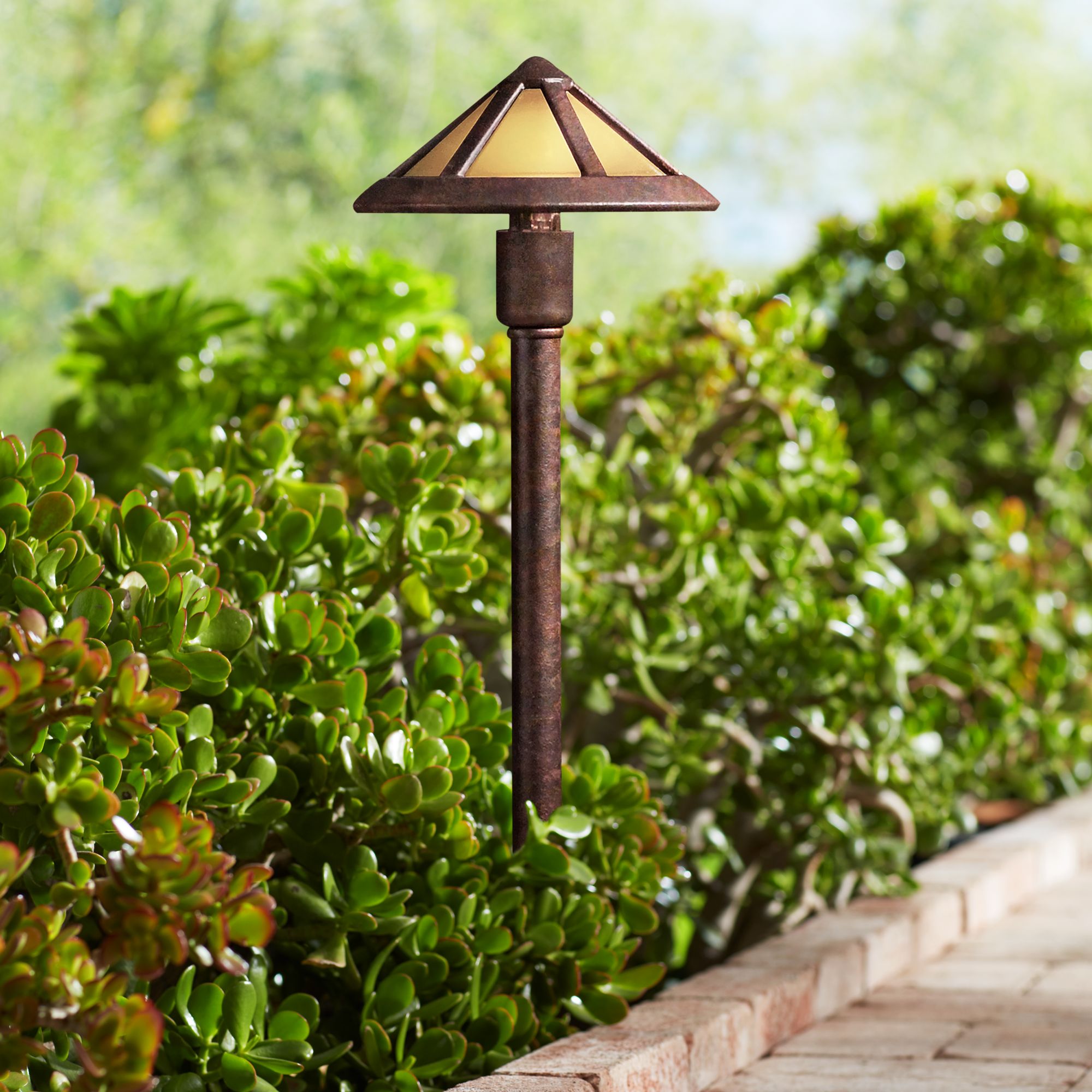 arts and crafts landscape lighting