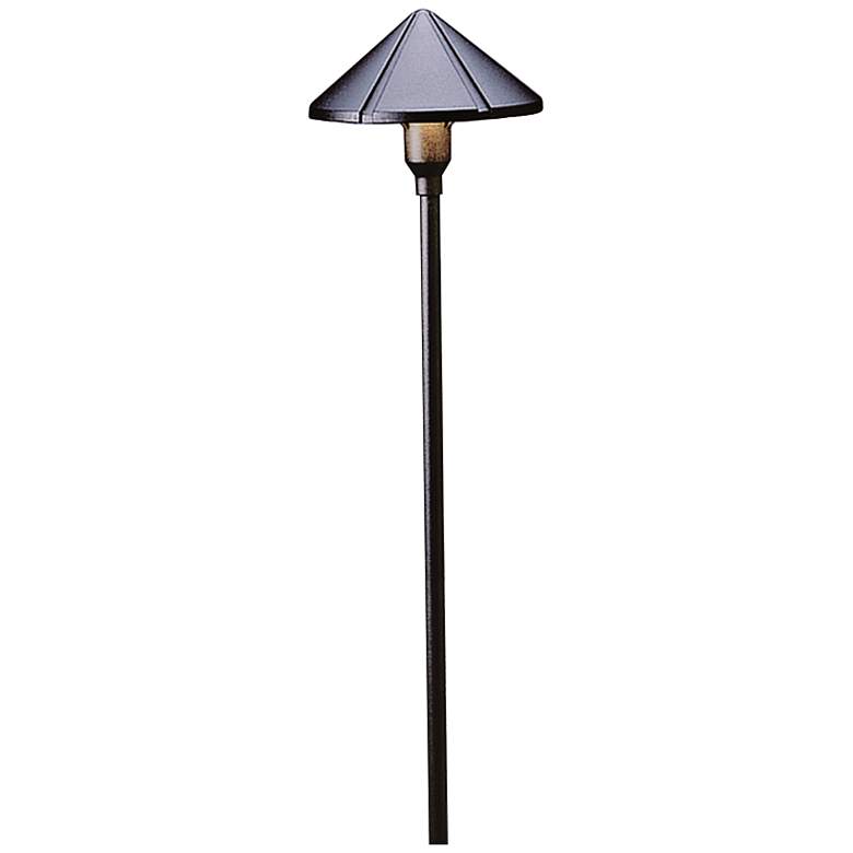 Image 2 Kichler 22 1/4" High Black Center-Mount LED Path Light