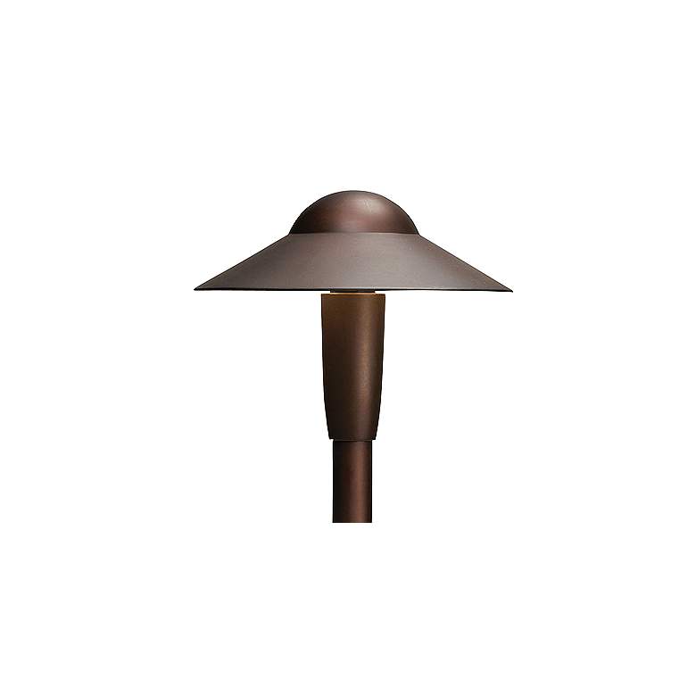 Image 3 Kichler 22" High 2700K LED Bronze 6" Dome Path Light more views