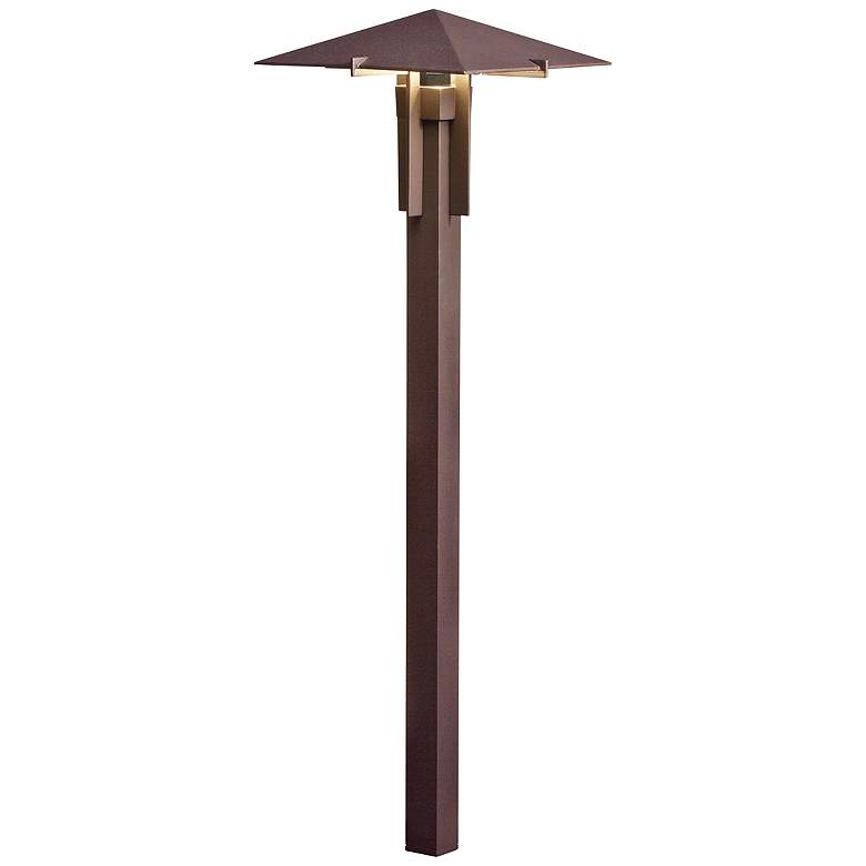 Image 1 Kichler 26 1/2 inch High 2700K LED Bronze Pyramid Path Light