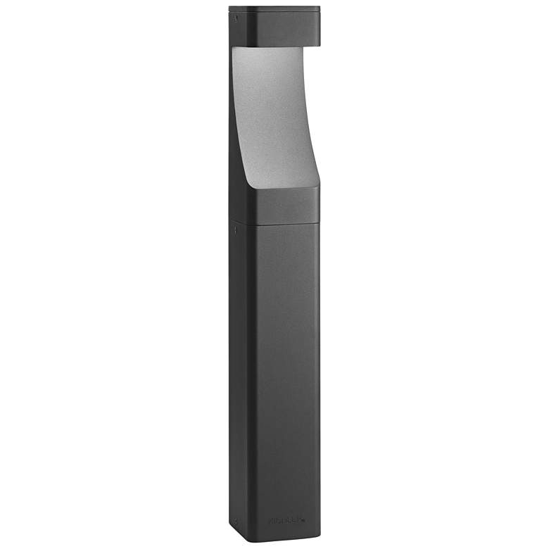 Image 4 Kichler 27" High Textured Black Bollard Light more views