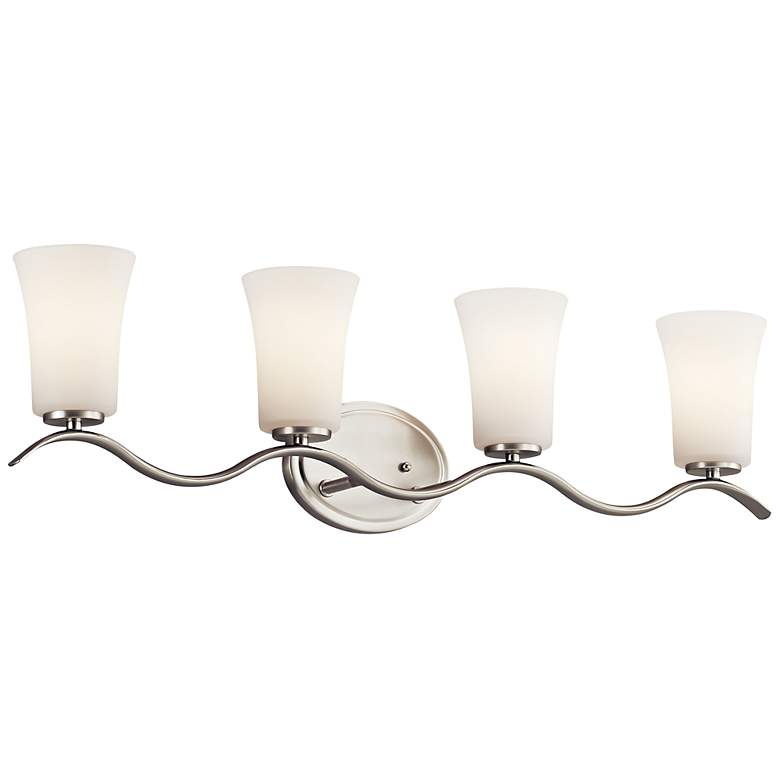 Image 1 Kichler 32.3 Wide 4-Light Bathroom Vanity Light