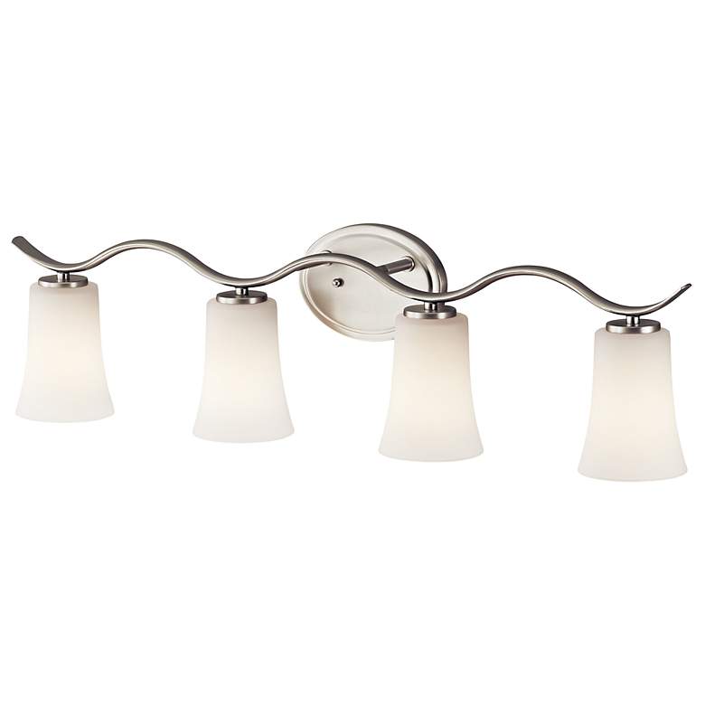 Image 2 Kichler 32.3 Wide 4-Light Bathroom Vanity Light more views