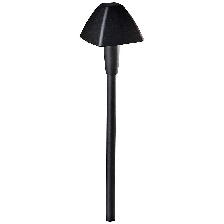 Image 1 Kichler 4-Corners 20 inch High Black 3000K LED Path Light