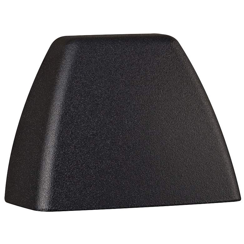 Image 2 Kichler 4-Corners 3 1/4" Wide Black 3000K LED Deck Light