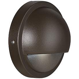 Image5 of Kichler 4" High Half Moon Bronze 3000K LED Deck Light more views