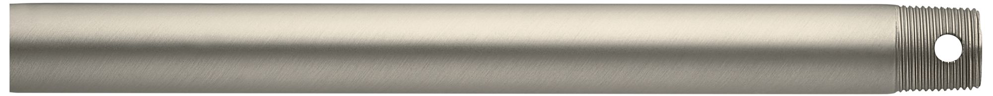 Kichler 48" Single Threaded Ceiling Fan Downrod in Brushed Nickel