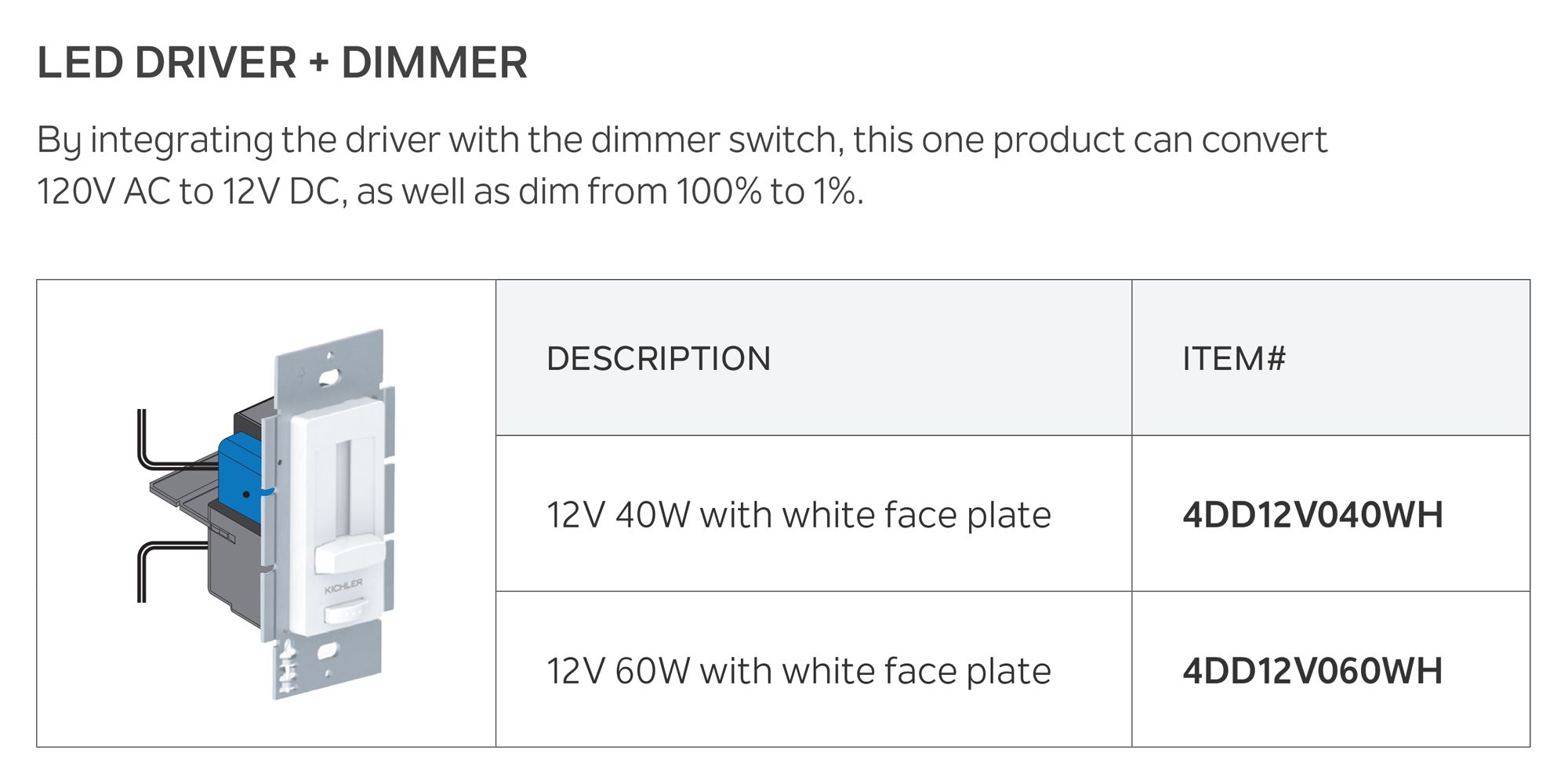 Image 6 Kichler 4D Series 12V 2700K LED Accent Disc White more views