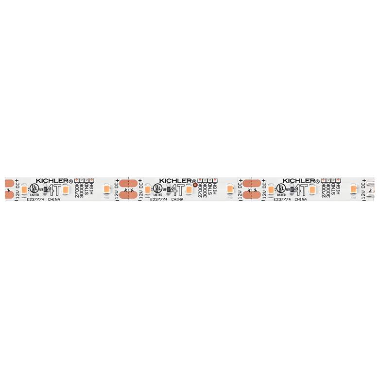 Image 1 Kichler 4T 3000K 100' 12V Dry Standard Output LED Tape Light White