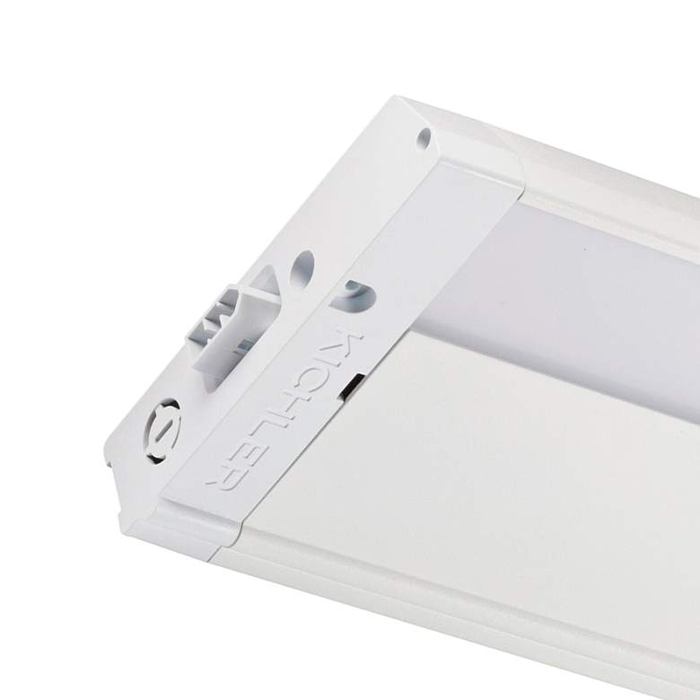 Image 3 Kichler 4U 22" Wide Textured White LED Under Cabinet Light more views