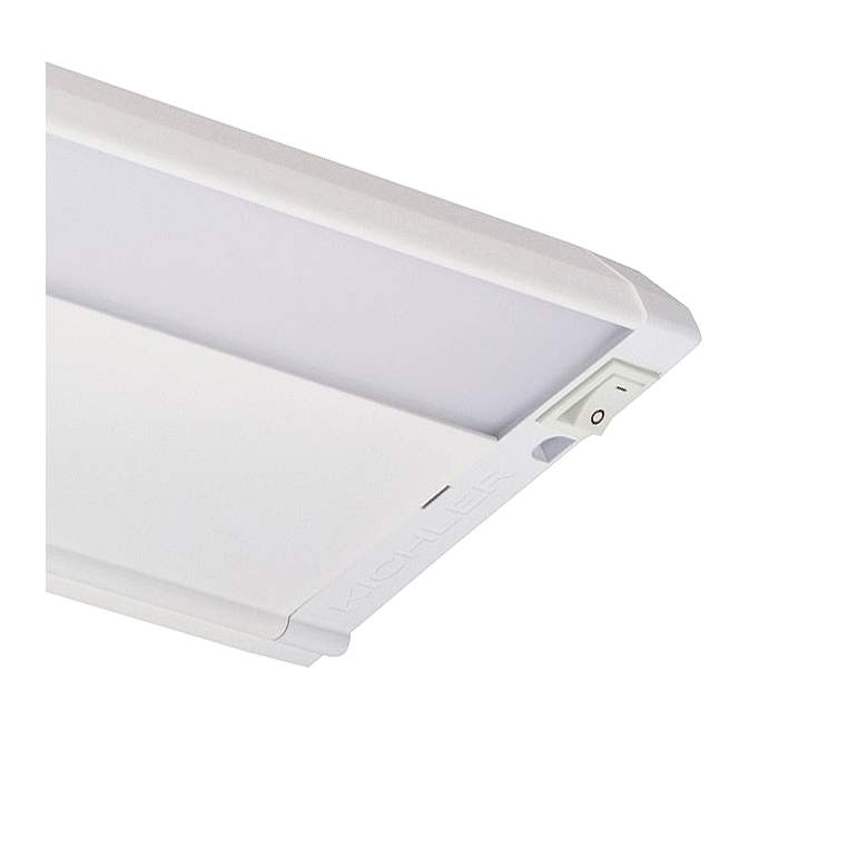 Image 2 Kichler 4U 30 inch Wide Textured White LED Under Cabinet Light more views