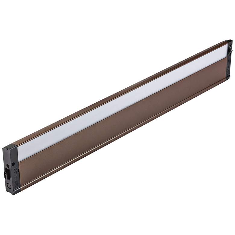 Image 2 Kichler 4U Textured Bronze 30 inch Wide LED Under Cabinet Light