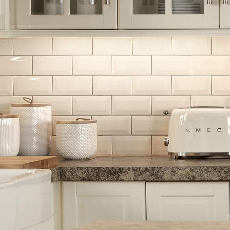 Image 2 Kichler 4U Textured White 12" Wide LED Under Cabinet Light more views