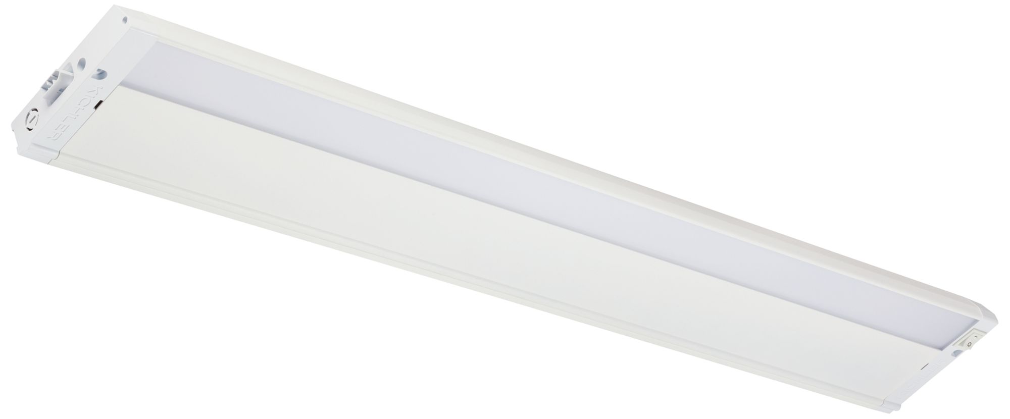 Image 3 Kichler 4U Textured White 30" Wide LED Under Cabinet Light more views