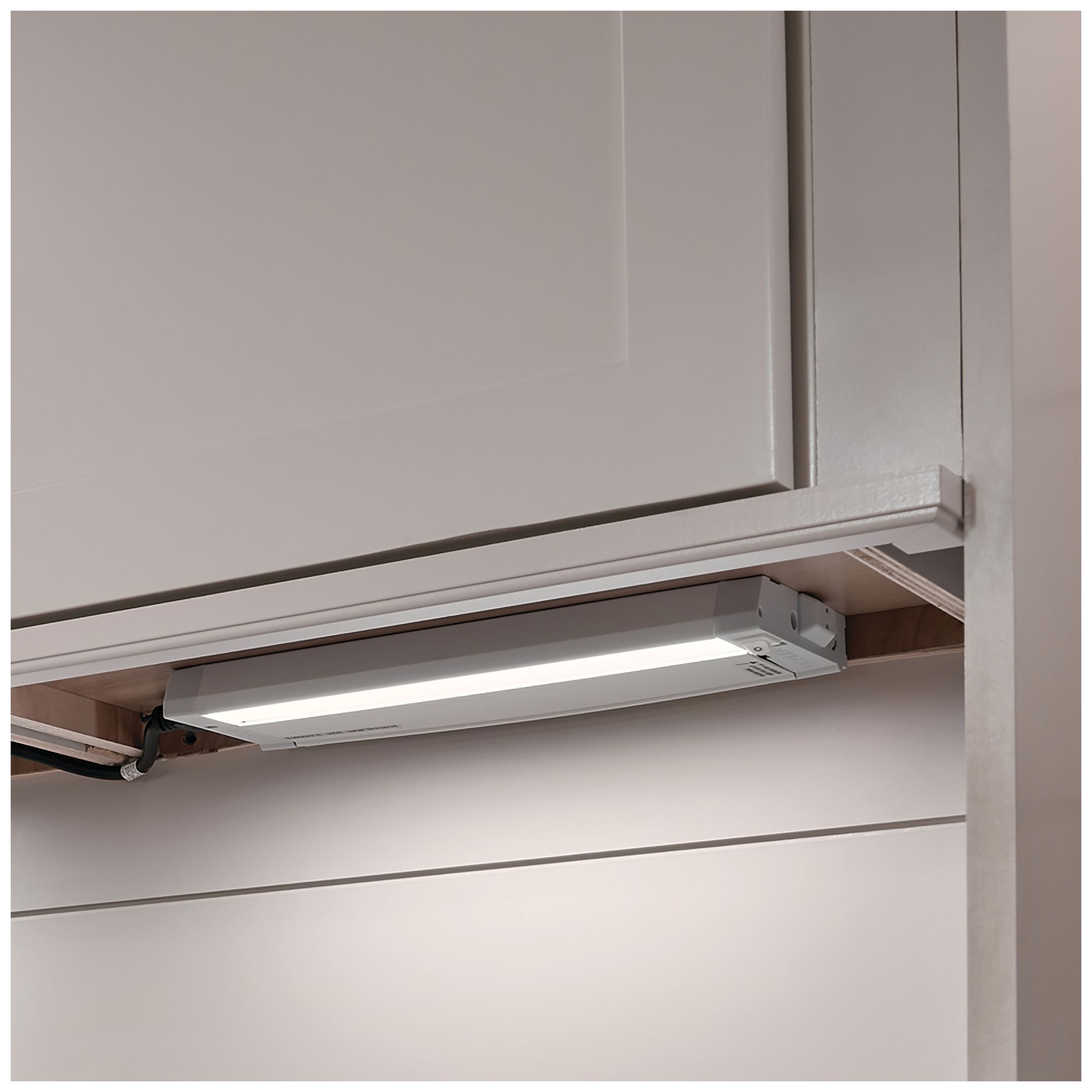 Image 4 Kichler 4U Textured White 30" Wide LED Under Cabinet Light more views