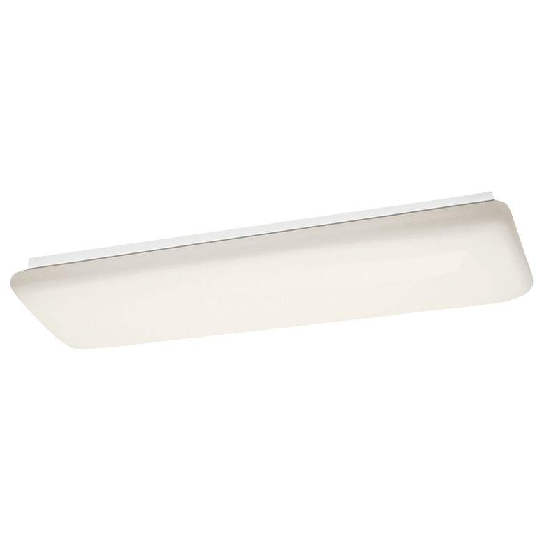Image 1 Kichler 51" Wide White Linear LED Ceiling Light Panel