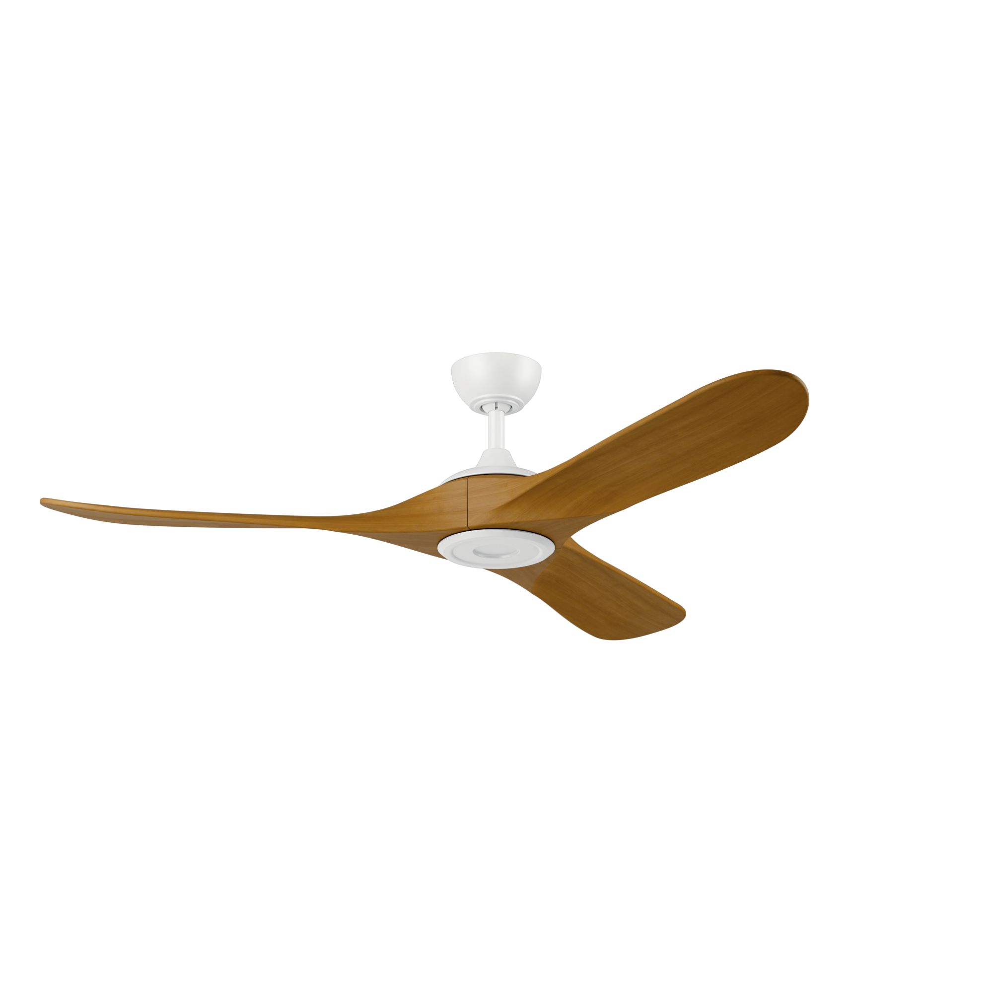 Image 7 Kichler 60 Inch Mylo Ceiling Fan Matte White with White Maple Wood Blades more views