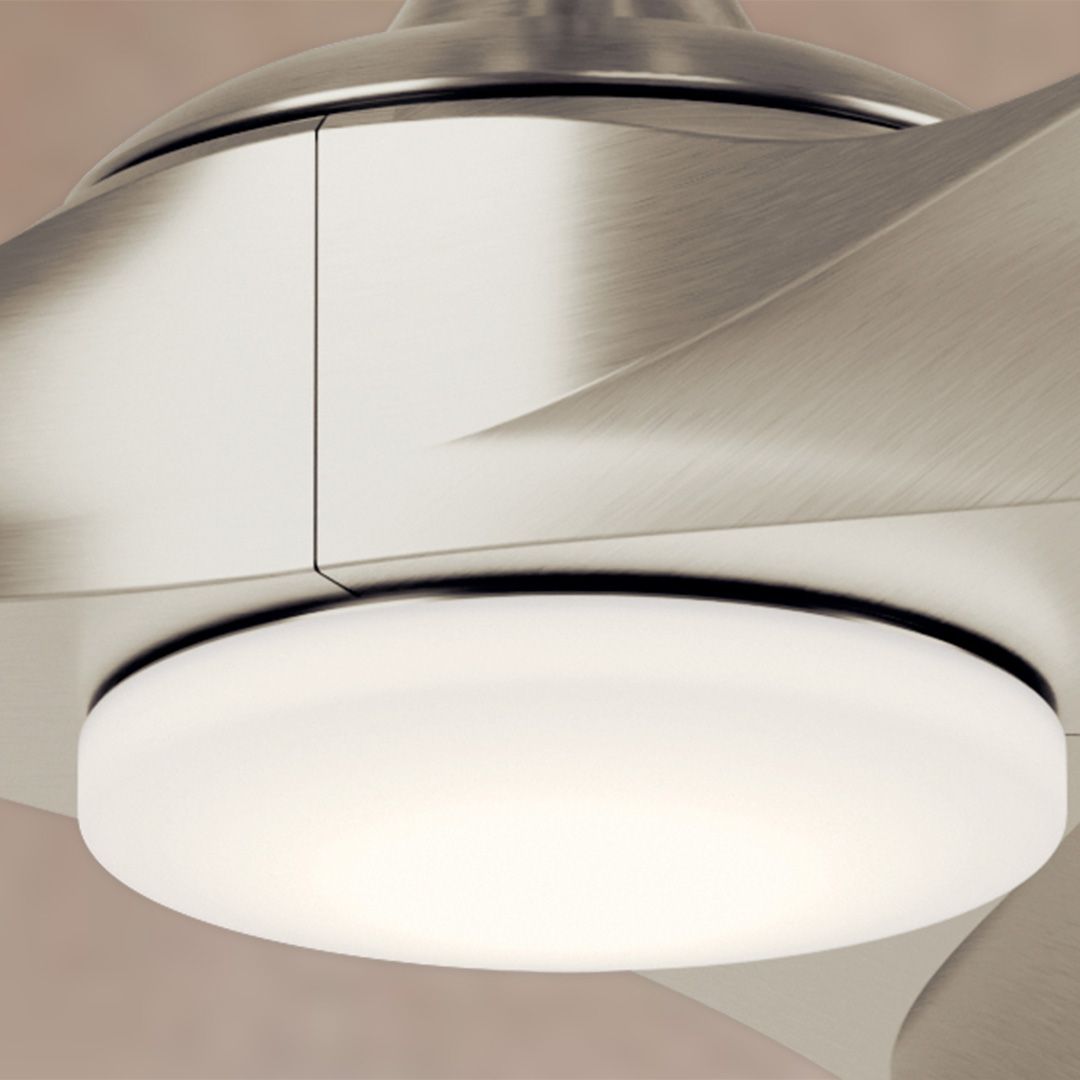 Image 3 Kichler 60 Inch Mylo Weather+ Ceiling Fan Brushed Nickel more views