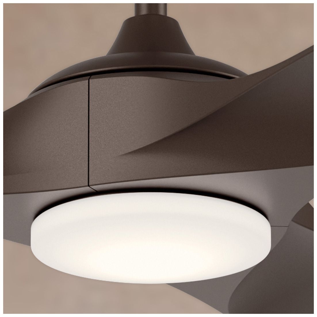 Image 2 Kichler 60 Inch Mylo Weather+ Ceiling Fan SatNatural Bronze more views
