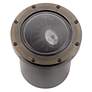 2_Kichler 7" Brass Clear Lens Angled In-Ground LED Landscape Light more views