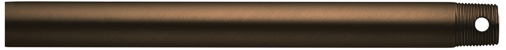 Kichler 72" Single Threaded Ceiling Fan Downrod in Heritage Brushed Bronze