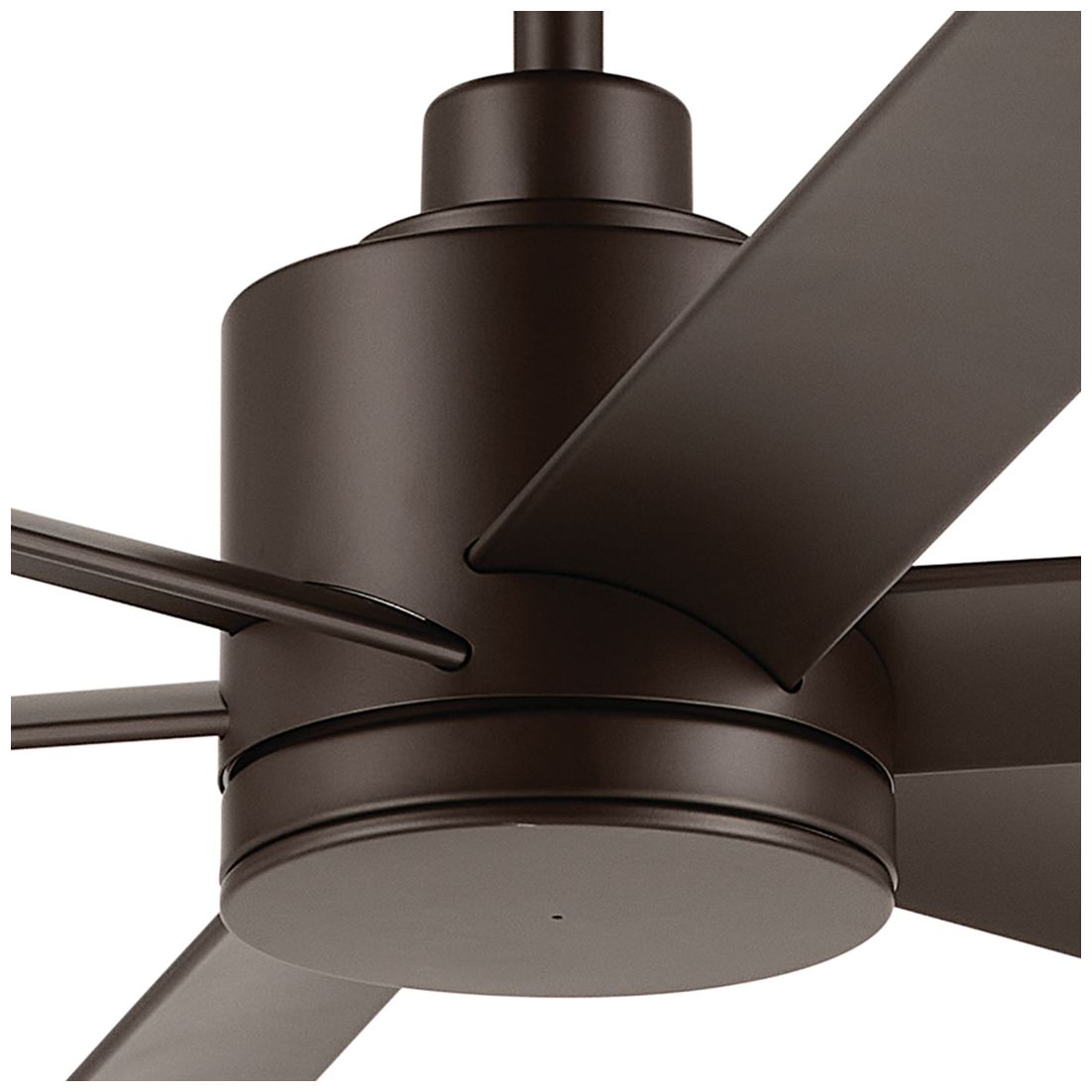 Image 6 Kichler 80 Inch Loa Ceiling Fan Satin Natural Bronze Body and Blades more views
